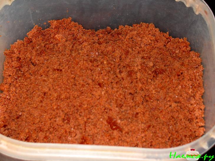 Шоколадно-малиновый торт "Вулкан"