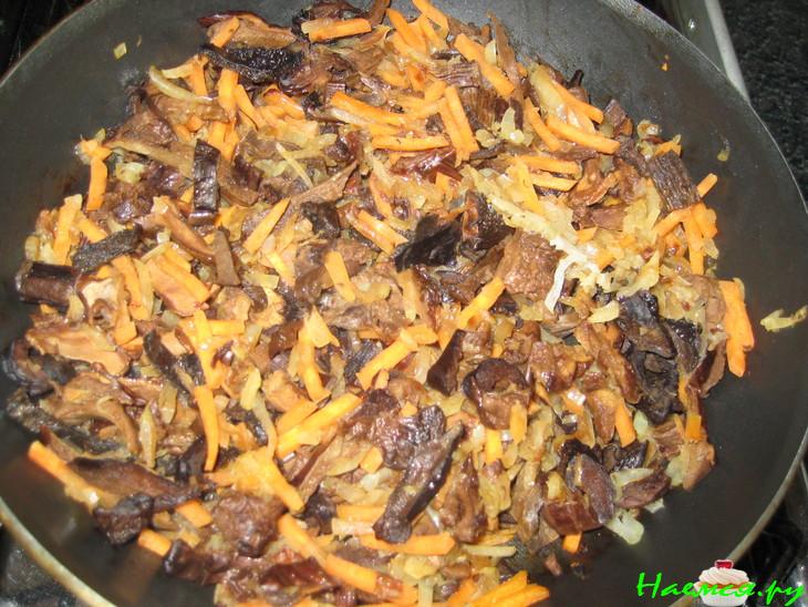 Гречка с грибами