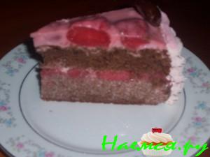 Торт "Шоколадно-Клубничный"