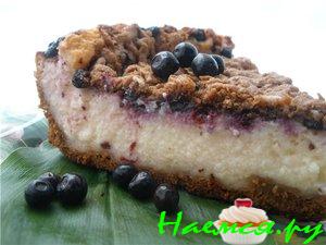 Сырник з ягодами