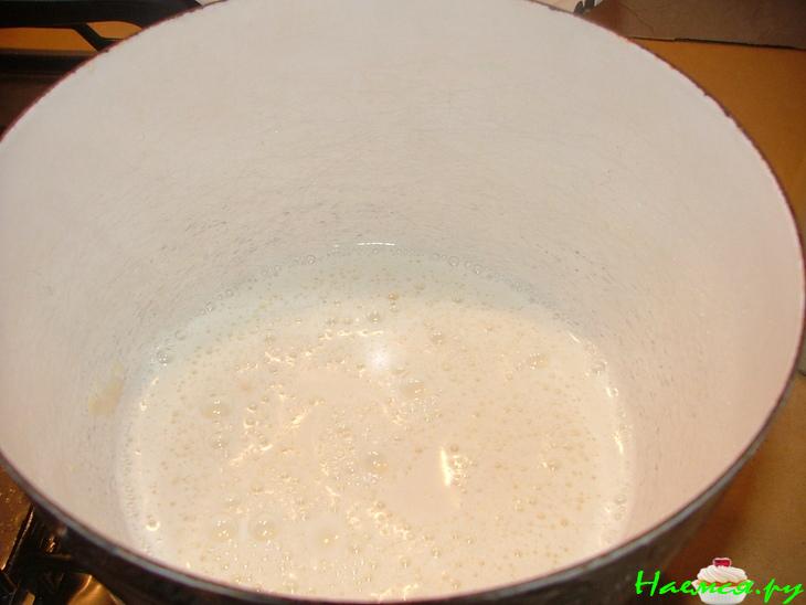 Лимонный торт с заварным кремом