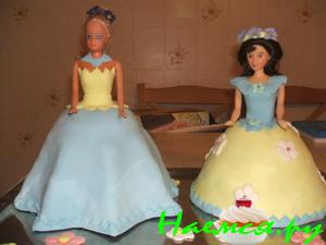 Торт Барби "Две подружки"