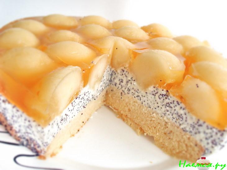 Торт творожно-маковый 'Дуня'