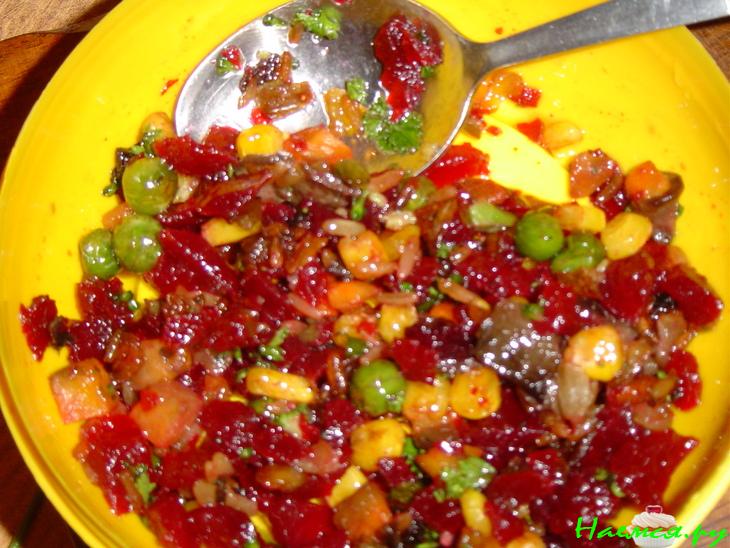 Свекла, фаршированная рисом и овощами Свекла, фаршированная рисом и овощами