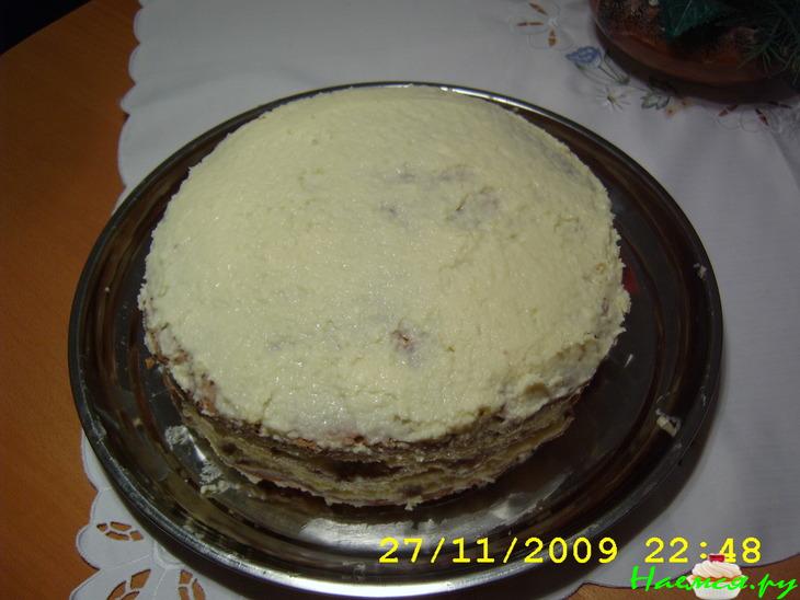 Торт Новогодний с изюмом, орехами и маком