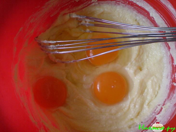 Творожно-ревеневый пирог