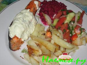 Соус "A LA TAR-TAR" к форельке