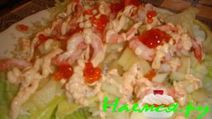 Салат крабовый "Наслаждение"