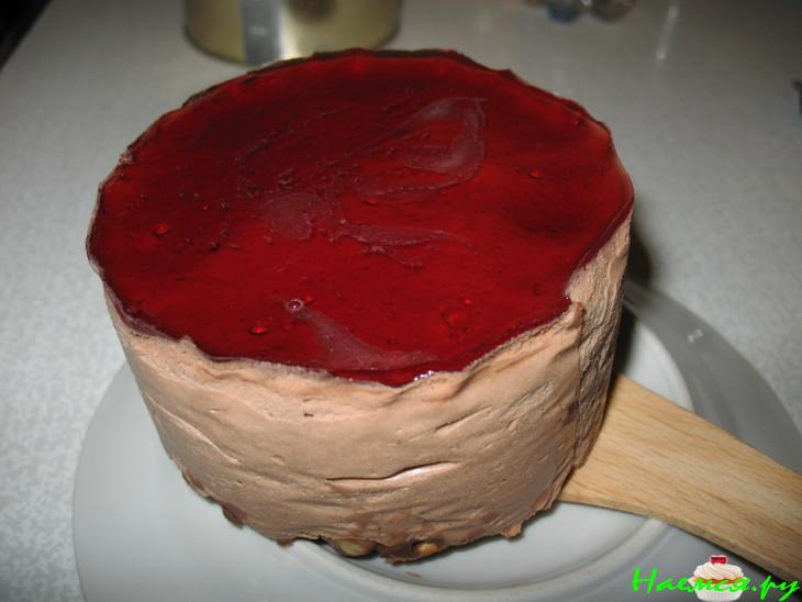 Пирожные с вишней и шоколадом Пирожные с вишней и шоколадом