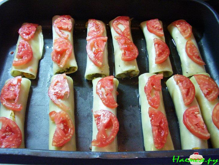 Каннеллони без мяса