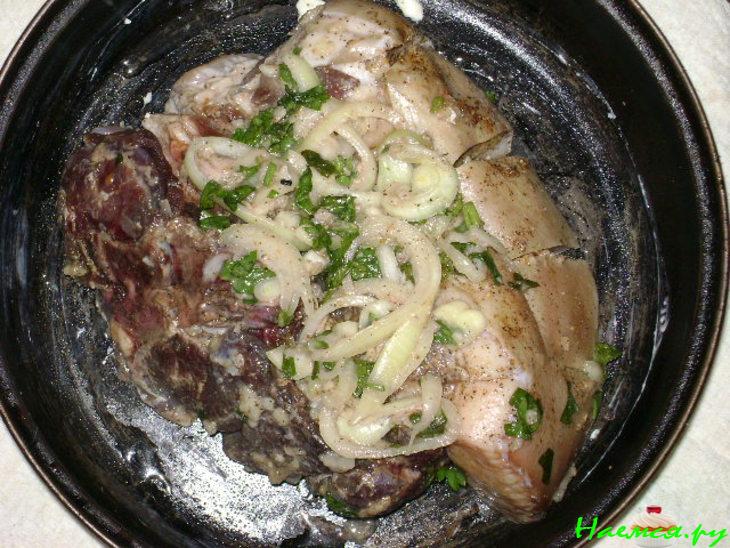 Запеченное мясо по-домашнему