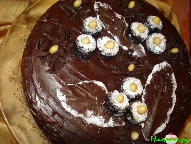 Торт 'Чернослив в шоколаде'