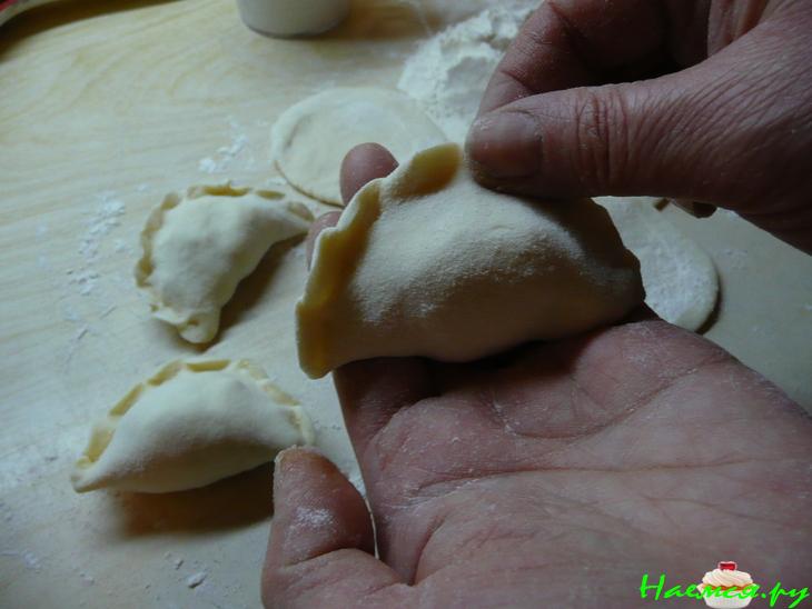 Вареники на пару