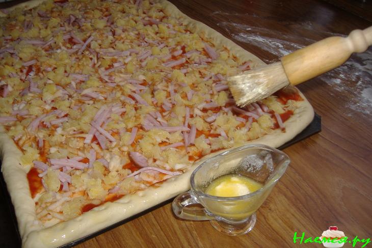 Пицца для внучки