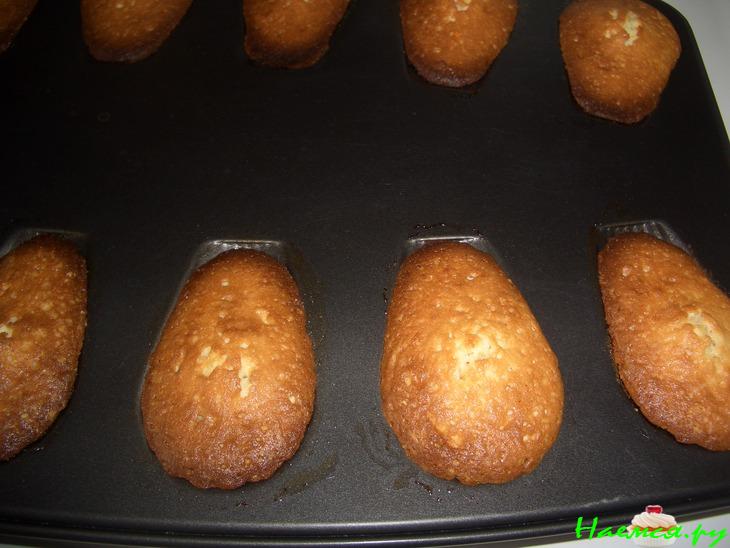 Мадленки с белым шоколадом Мадленки с белым шоколадом