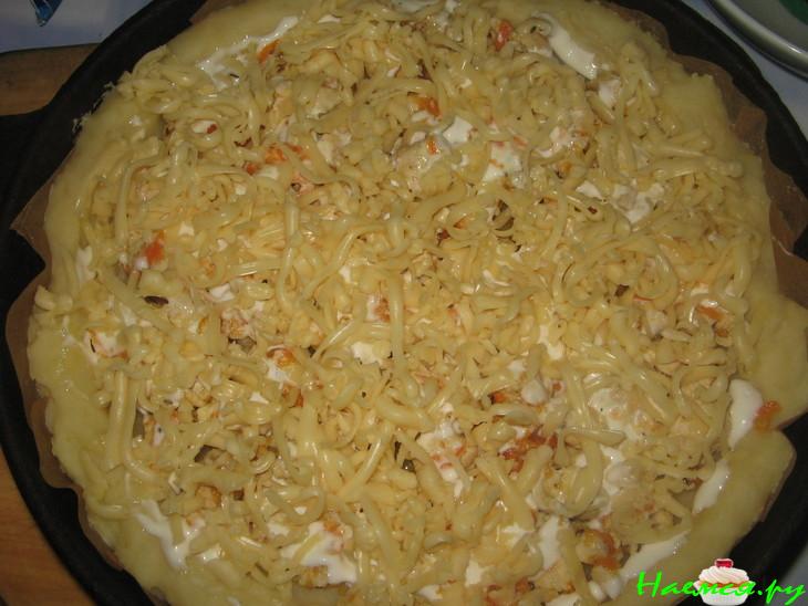 Картофельная пицца