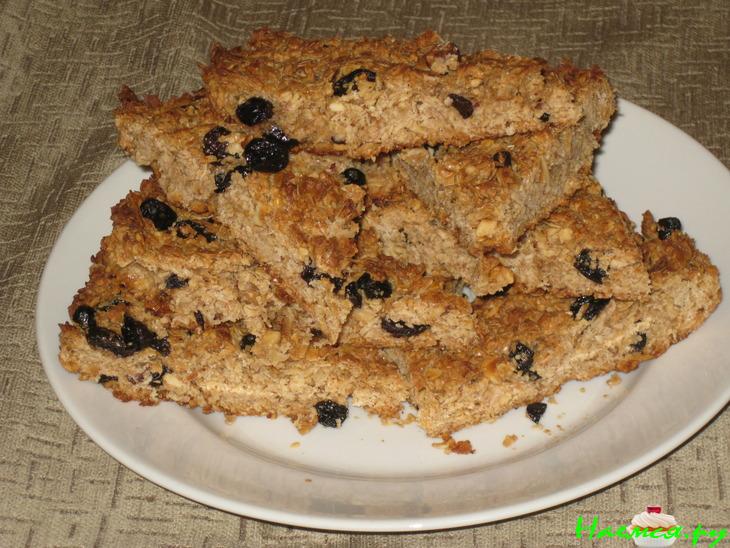 Флапджекс - овсяные треугольники