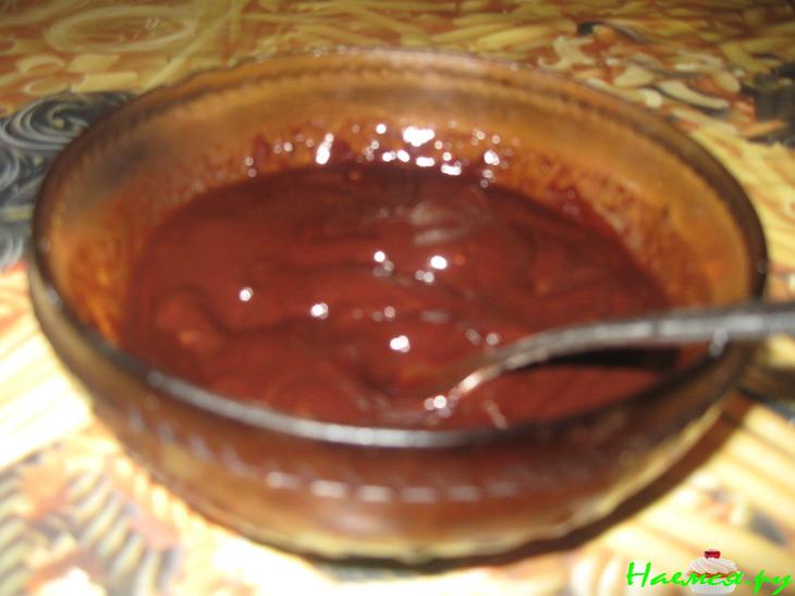 Торт "Пломбир" в шоколадной глазури Торт "Пломбир" в шоколадной глазури