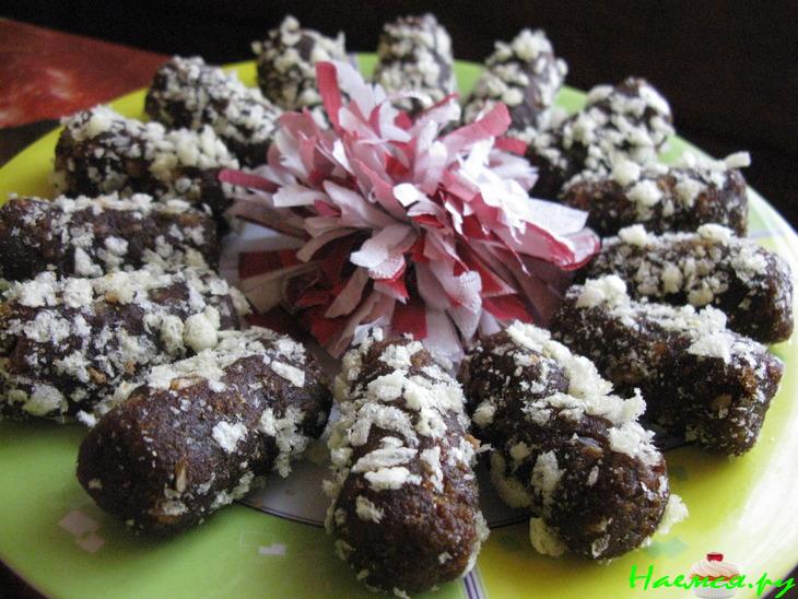 Сладкая картошка (колбаска)