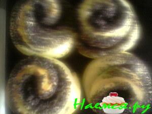 Булочки с маком