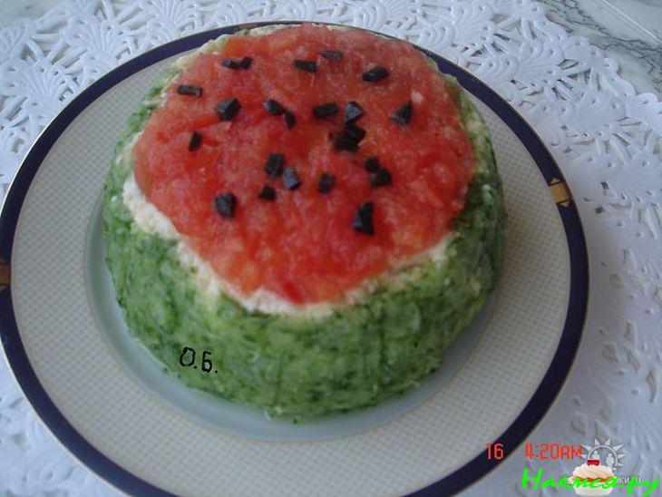 Салат "Арбуз"