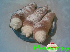 Пирожные "Трубочки"