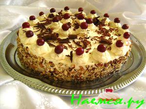 Просто бисквитный торт Просто бисквитный торт