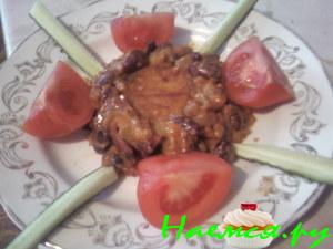 Картофельные котлетки с овощным соусом Картофельные котлетки с овощным соусом