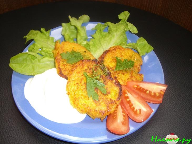 Морковные котлетки нежно-пикантные