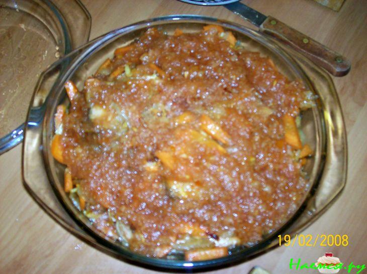 Лосось под маринадом с китайским уклоном