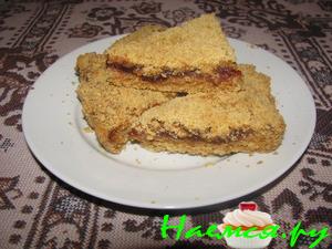 Пирог штрейзельный с джемом