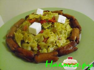 Фарфалле с овощами и соусом "песто" Фарфалле с овощами и соусом "песто"