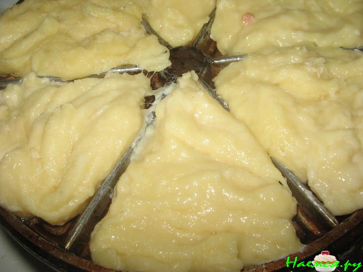 Вафли ванильные, базовый рецепт