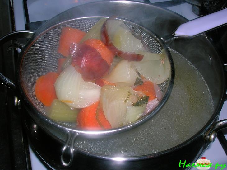 Куриный суп по-римски