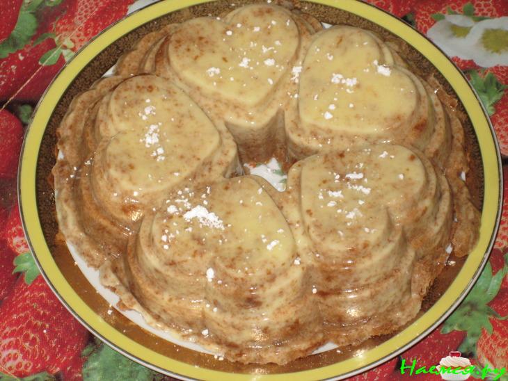 Торт без выпечки "Птичье молоко"