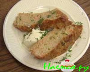 Пирог с семгой