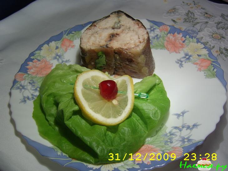 Осетр по-праздничному