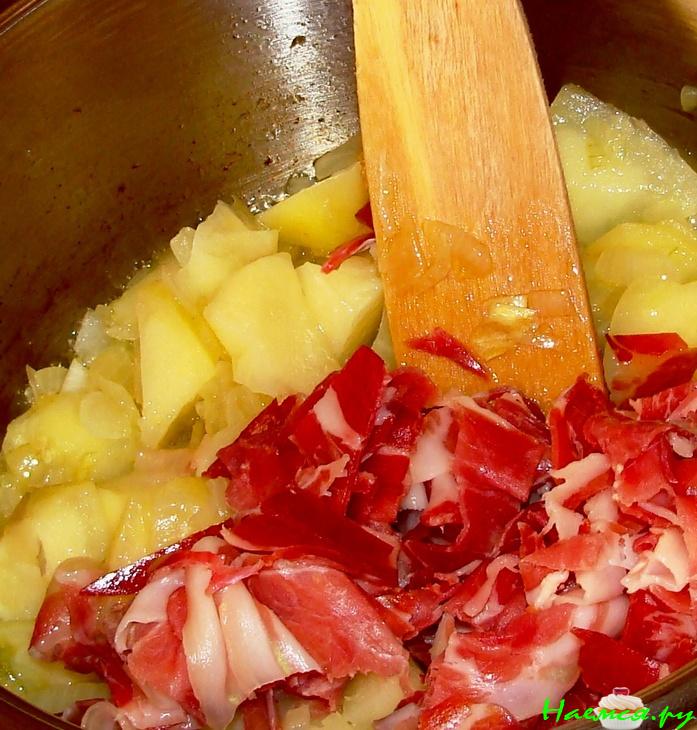 Крем-суп с хамоном