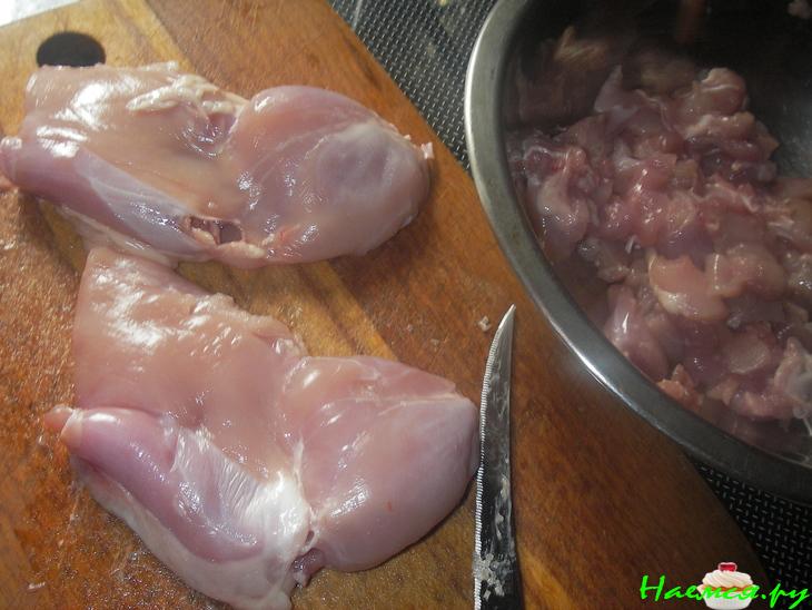 Острая курица по-китайски