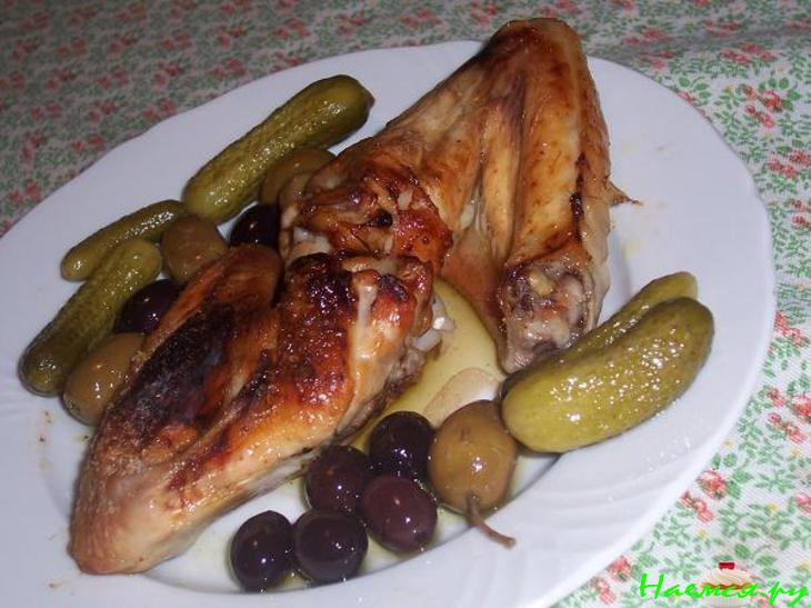 "Быстрые" куриные крылышки