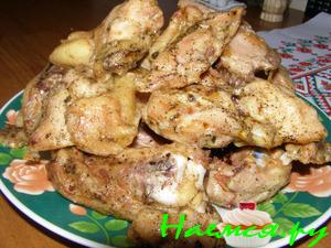 Запеченные окорочка