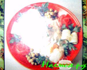 Рыбный салат с овощами