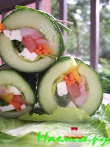 Закуска полезно-вкусная "Японско-Русский вариант"