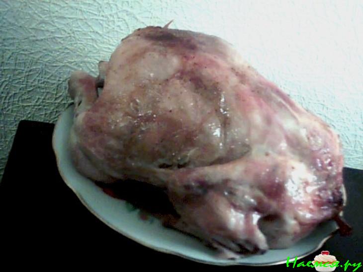 Курица с айвой, курагой и мандарином Курица с айвой, курагой и мандарином