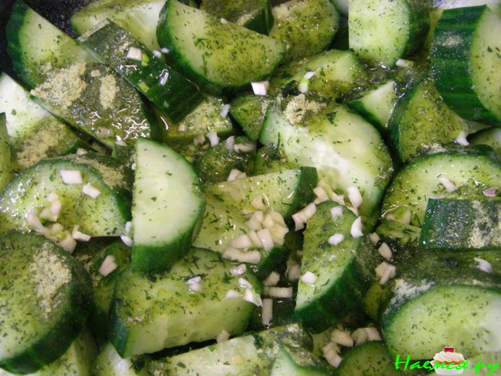 Салатик огуречный