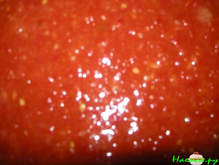 Баклажаны с болгарским перцем в аджике