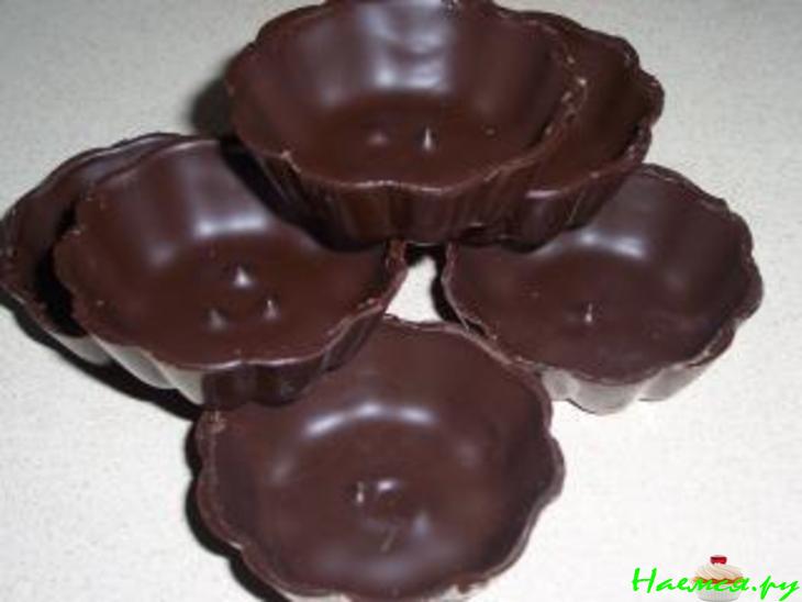 Шоколадные корзинки