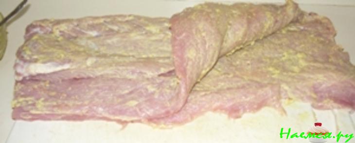 Рулет мясной (вариант из миллиона)