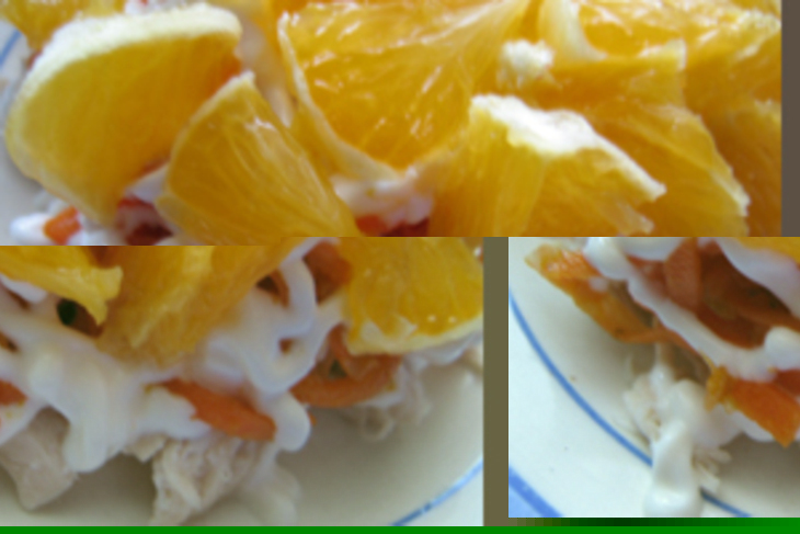 Салат куриный "Экзотический"