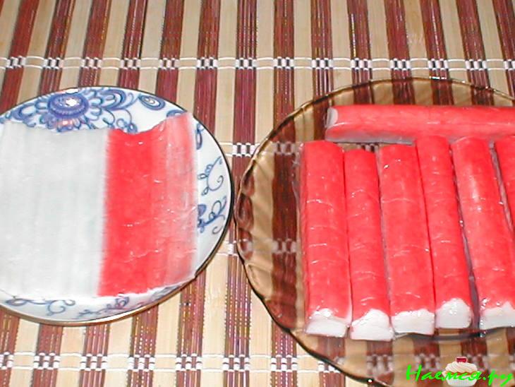 "Десерт" из... крабовых палочек